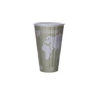 Eco-Products - Compostable, Insulated Hot Cup - 16 oz. Paper Coffee Cup EP-BNHC16-WD (15 Packs of 40)