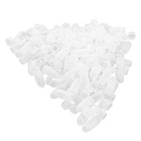 dailymall 100Pcs Empty Plastic Pill Bottle Medicine Container Vitamin Capsule Case