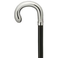 Crook Handle Cane Color: Black