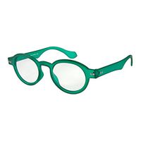 I NEED YOU Round Eyeglass Green Doktor Frame Reading Glasses Prescription Eyeglasses For Men & Women Spring Hinge Plastic Eyeglasses With Strength +2.5