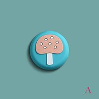 Crash Pad, Lyperkin Cartoon Silicone Door Handle Crash Pad Wall Protectors, Self Adhesive Bumper Guard Stopper Rubber Anti Collision Stop Stick