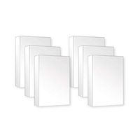 Bundle of 6 White Shirt Clothes Boxes Christmas Gift Box 6ct Xmas Supplies