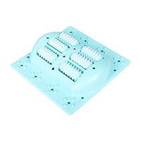 Dual Foot Massager Roller-Heal Foot Spur Arch Pain, Stress Relieve Plantar Fasciitis, Healthy Relax Wooden Tool Care Massage