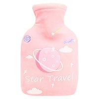JUSTDOLIFE Hot Water Bag Fashion Mini Cute Cartoon Hand Warmer Hot Water Bottle for Student