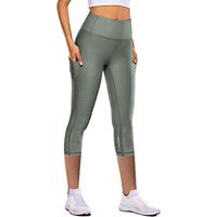 Meikosks Women's Seven Point Yoga Pants Tight Elastic Legging Quick Drying Yoga Pants