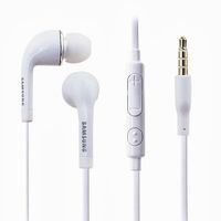 Samsung 3.5mm Stereo Headset with Volume Key for Galaxy S4 - Non-Retail Packaging - White