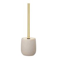 Bloomingville A82043041 Toilet Brush Holder, Gold