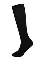 Sole Pleasers Men's King Size Diabetic Over the Calf Socks - 3 Pairs (Black)