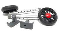 TREADZ/Sport Edition: Universal Walker Wheel Kit with Free Flexfit Skis (Rockin Red)