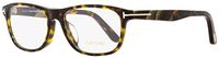 Tom Ford TF5430F 052 Mens Dark Havana/Horn 56 mm Eyeglasses - dark havana/horn