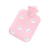 Wansan Hot Water Bottle Premium Classic Hot Water Bag with Soft Fleece Cover Thicker Higher Quality Rubber