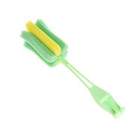 Shuohu Long Handle Kitchen Sponge Scrub Brush for Baby Nursing Bottle Cup/baby Milk Bottle Cleaning Brush