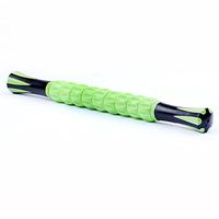 45CM Muscle Roller Stick for Athletes Body Massage Sticks Tools-Muscle Roller Massager for Relief Muscle Soreness,Cramping and Tightness,Help Legs and Back (Green)