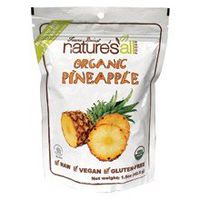 Nature's All Foods Freeze Dried Raw Pineapple (6x1.5 Oz)