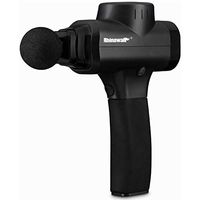 Rhinowalk Massage Gun-Handheld Percussion Deep Tissue Massager for Sore Muscle and Stiffness - Quiet, 5 Speed High-Intensity Vibration - Quick Rechargeable Device - Includes 5 Massage Heads (Black)