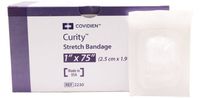 Curity Sterile Gauze Stretch Bandages 1" x 75" - Box of 12