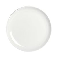 Francessa - Classico 10" White Porcelain Coupe Plate, Case of 12