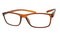 Gowland Neck Hanging Reading Glasses Long Curved Arm Readers for Men and Women Multi Magnification Spring Hinges Stylish Hang Around Your Neck Eyeglasses Brown +1.50