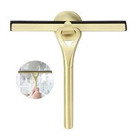 Window Squeegees Good Grips Shower Squeegee Stainless Steel Window Wiper Glass Wiper Blades for Mirror Window Car Glass Cleaning