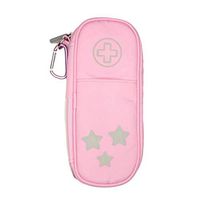 AllerMates Children's Newly Redesigned Medical Allergy Kids Carrying Case for EpiPen or Auvi-Q, and Benadryl (Starlit))