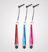 ThePhoneCovers 3 Pcs Colorful Baseball Bat Shape Stylus Pens with Headphone Jack Plug Accessory Bundle Pens compatible with Kindle Fire HD,Lenovo THINKPAD,Asus PadFone mini and all Touch Screen devices (Mystic Red / Shiny Aqua Blue / hot pretty pink)
