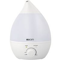 ASOM Ultrasonic Cool Mist Humidifier and Aroma Oil Diffuser, White