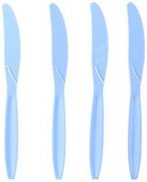 Amscan Pastel Blue Plastic Knife Big Party Pack, 100 Ct.