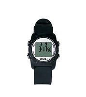 WobL+ World's Smallest & Best Waterproof Vibrating 9 Alarms + Countdown Timer Wristwatch for Sports/Medicine/Meeting/Potty Reminders, Black