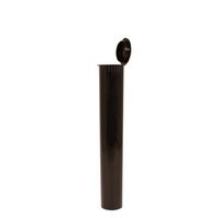 Supply Masters Doob Tube 116 mm Pre-Roll Squeeze Pop Top Container King Size 4" Cone Rolled J (25 Count, Black)