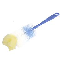 uxcell Plastic Handle Household Bottle Glass Cup Brush Scrubber Cleaner