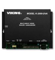 VIKING ELECTRONICS K-2000-DVA / MULTI IMPUT VOICE ALARM DIALER by Viking