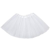 Meolin A Line Short Knee Length Dance Tutu Ballet Tulle Skirt For Girl ,Polyester,120