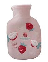 [F] Hot Water Bottle with Cover Winter Hand Warmer, 350ML