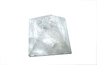 Natural Crystal Quartz Pyramid Approx. 1.5" Earth Elements Reiki Symbol Pentacle Gemstone Healing Vastu Chakra Balancing Pyramid Good Luck Image is JUST A Reference