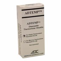 THERMOMETER SHEATHS FOR ORAL OR DIGITAL THERMOMETERS 100/BOX