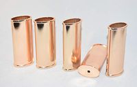 Blank Lighter Cover, Sleeve, or Case for Bic Lighters. Rose Gold/Copper Hue (10)