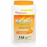 Walgreens Wal-Mucil 100% Natural Psyllium Seed Husk Bulk Forming Fiber Supplement Powder, 48.2 oz