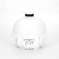 Essential Oil Diffuser Aromatherapy Diffuser Sterilization Humidifier 400ml Marble Wood Grain Aroma Diffuser with 7 Colors LED Lights Waterless Auto Shut-off and 3 Timer for Home Office Bedroom Room