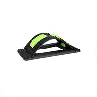 Back Stretcher - Level 3 Stretching Device for Lower Back and Upper Back Pain Relief Relaxation Partner Spinal Pain Relief Chiropractic,Green