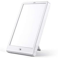 SIMBR Light Daylight Lamp 10,000 lux LED, 3 Adjustable Color Brightness Control with Timer&Touch Button, UV Free