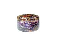 Amethyst Orgone Tower Buster Piezo Electric EMF Protection Generator Frequency Ions Tested Cloud Chem Buster Prana Life Force Energy Success Power Confidence Booster Divine Chakra Balancing