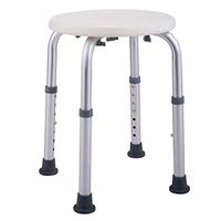 7 Height Adjustable Medical Bath Shower Stool Chair Bath Tub Seat in White New
