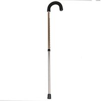 PCP Adjustable Cane with Large Round Crook Handle, Bronze