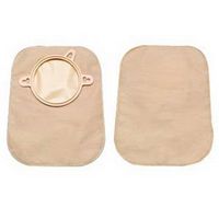 New Image 2-Piece Mini Closed-End Pouch 2-3/4", Beige - 60 Each / Box