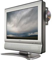 Sharp LC20DV20U 20" LCD HD Monitor w/ Built-In DVD Player (Silver)