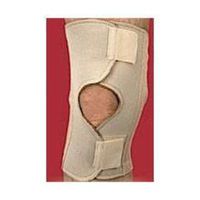 Thermoskin Open Knee Wrap Stabilizer, Knee Brace, Beige, X-Small