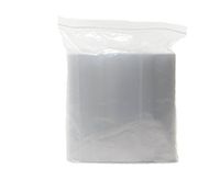 Zip Lock Poly Bags 8" x 8" 2 mil Thick (Pack of 100) Reclosable Zipper Bags - Clear, Food Safe, Reusable