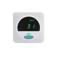 Airvom T Fine Dust Monitor Measures Portable Tester PM 2.5 PM 10 LCD Display