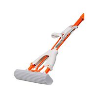 Large Cotton Mop Roller Type Water Absorbent Sponge Mop Household Squeeze Water Mop LITING