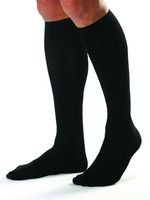 BSN Medical/Jobst 115001 for Men Compression Hose, Knee High, 15-20 mmHg, Closed Toe, Medium, Black